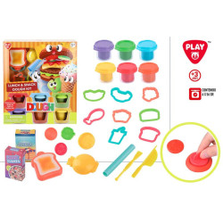 PlayGo - Set Plastilina Comida 6 Botes