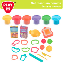 PlayGo - Set Plastilina Comida 6 Botes