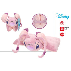 Lilo&Stitch - Almohada Peluche 2 en 1 Angel