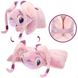 Lilo&Stitch - Almohada Peluche 2 en 1 Angel