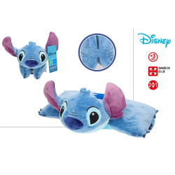 Lilo&Stitch - Almohada Peluche 2 en 1 Stitch