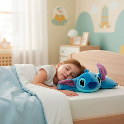 Lilo&Stitch - Almohada Peluche 2 en 1 Stitch