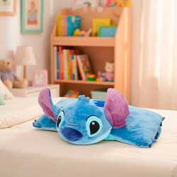 Lilo&Stitch - Almohada Peluche 2 en 1 Stitch