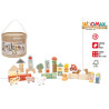 Woomax Zookabee - Set 36 Bloques Madera
