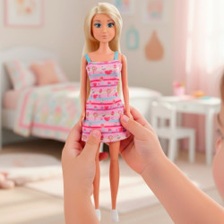 Isabella - Muñeca Articulada 30 cm Bicicleta