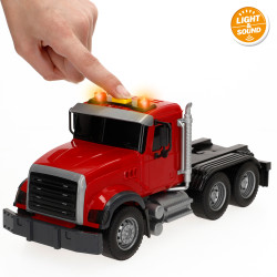 Speed&Go - Camión Remolque Fricción 1:14 c/Tractor Luz&Sonido