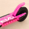 Patinete Scooter Plegable 2 ruedas Rosa c/Luces