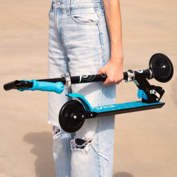 Patinete Scooter Plegable 2 ruedas Azul