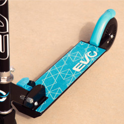 Patinete Scooter Plegable 2 ruedas Azul