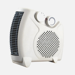 Termoventilador Elec.grato 2000w Negro Vertical/horizontal 2potencias 3funciones Termostato Reg. Asa 26x12x26cm