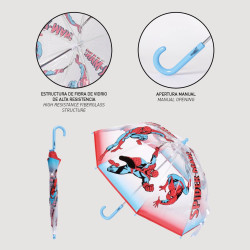 Spiderman Paraguas Seta Auto 45 Cm