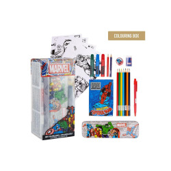 Set Papelería Coloreable Marvel