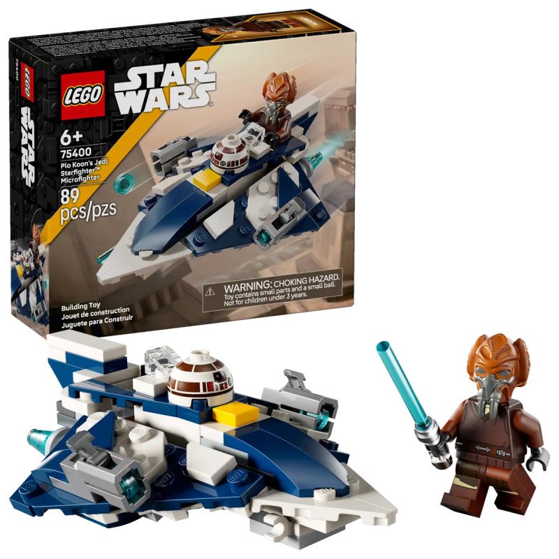 Lego Star Wars - Microfighter: Caza Estelar Jedi de Plo Koon