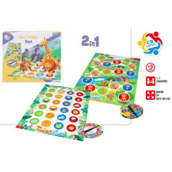 CB Games - Juego Zoo Twist Animales 2 en 1