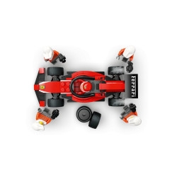Lego City - Parada en Boxes de F1 y Equipo de Mecánicos con Coche Ferrari