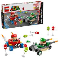 Lego Super Mario - Mario Kart: Bebé Mario vs. Bebé Luigi