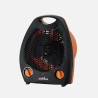 Termoventilador Elect.lubian 2000w Turquesa/negro 2potencias 3fun.sist.seguridad,Termostato Reg.26,5x21x13cm