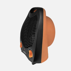 Termoventilador Elect.lubian 2000w Turquesa/negro 2potencias 3fun.sist.seguridad,Termostato Reg.26,5x21x13cm