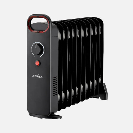 Radiador Aceite Lapacho 1000w Negro Termost.reg 11 Elementos Prot.seg.asa 38x46,5x14cm