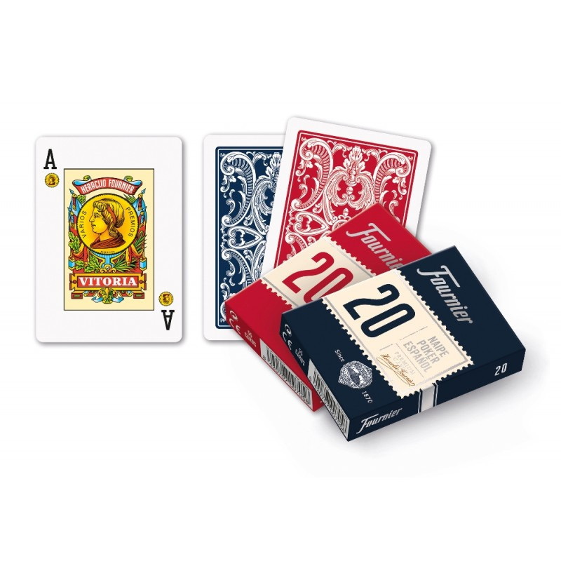 Baraja Poker Española Nº20 55 Cartas Fournier