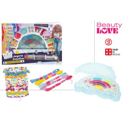 Beauty - Set Crea Tus Propias Pulseras y Colgantes Arcoiris