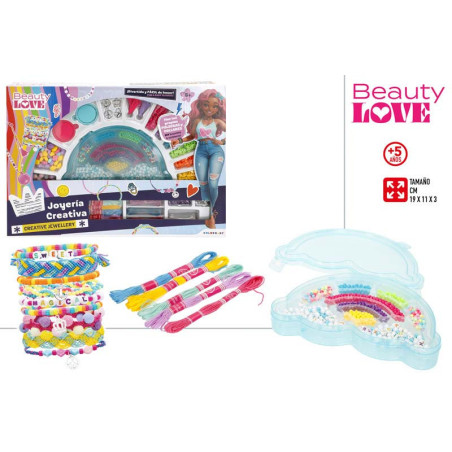 Beauty - Set Crea Tus Propias Pulseras y Colgantes Arcoiris