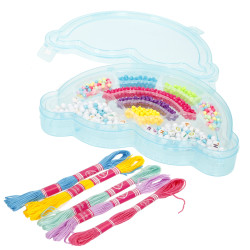 Beauty - Set Crea Tus Propias Pulseras y Colgantes Arcoiris