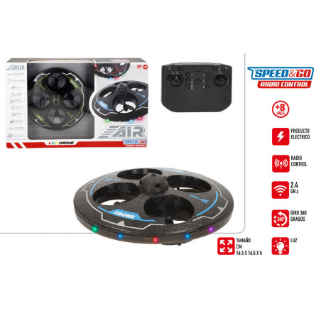Speed&Go - Air Drone RC 2.4G c/luz
