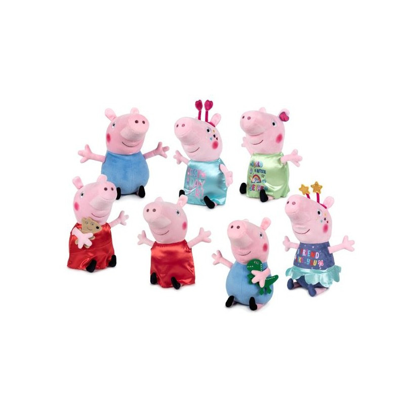 Peppa Pig Peluche 7 Modelo Surtidos 30Cm