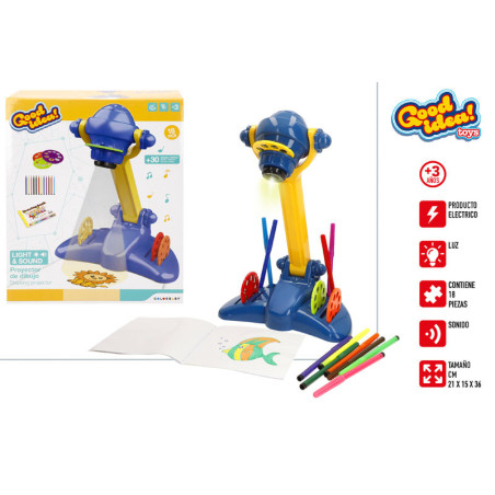 Color Baby Proyector de Dibujo con Luz y Sonidos