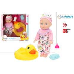 Bebe C/ Accesrios y Flotador Color Baby