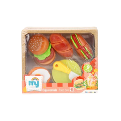 My Home - Set Comida Velcro c/cuchillo