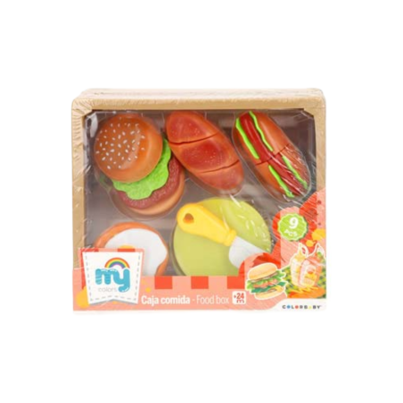 My Home - Set Comida Velcro c/cuchillo