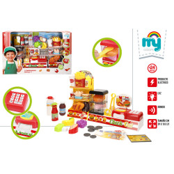 My Home - Set Supermercado c/Alimentos Luz&Sonido