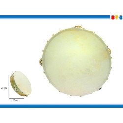 Pandereta Piel 25x4 cm