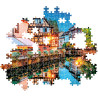 Puzzle Clementoni Casco antiguo de Estrasburgo de 500 Piezas