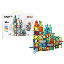 Juego de Bloques Magneticos 97 Pcs