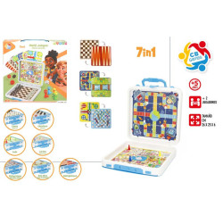 Maletin 7 Juegos de Mesa