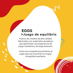 Juego Eggs Madera Cayro