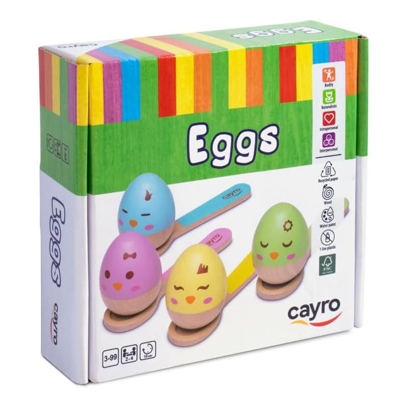 Juego Eggs Madera Cayro