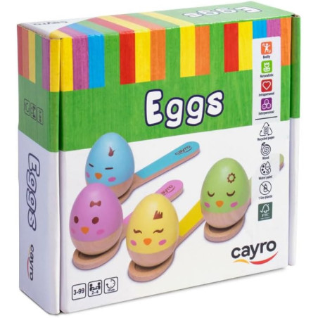 Juego Eggs Madera Cayro