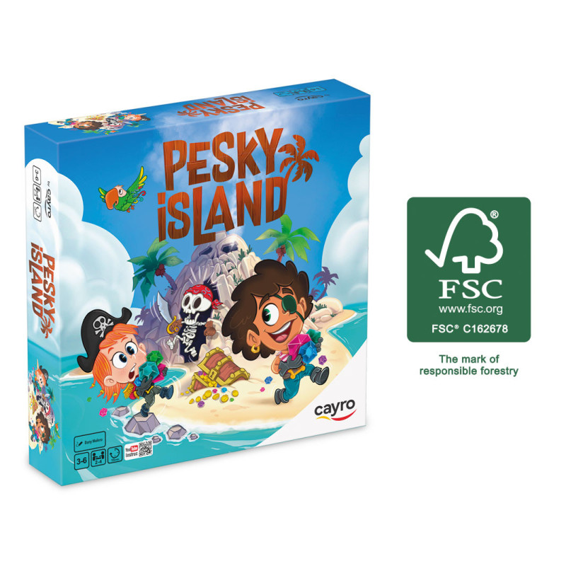 Juego Educativo Pesky Island