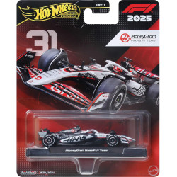 Hot Wheels Premium Formula 1 2025 MoneyGram Haas Team (31)