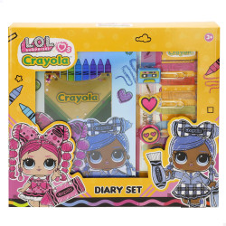 Lol Crayola Set Diario