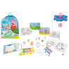 Lisciani - Peppa Pig Set Mochila c/Pinturas y Escenas