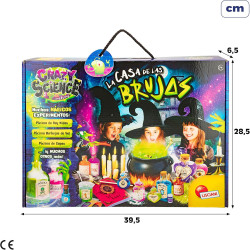 Lisciani - Juego Científico De Brujas Crazy Science Para Hacer Pociones Y Experimentos