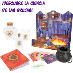 Lisciani - Juego Científico De Brujas Crazy Science Para Hacer Pociones Y Experimentos