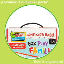 Liscinai - Puzzles Montessori Con Caja 3d Y Piezas De Animales