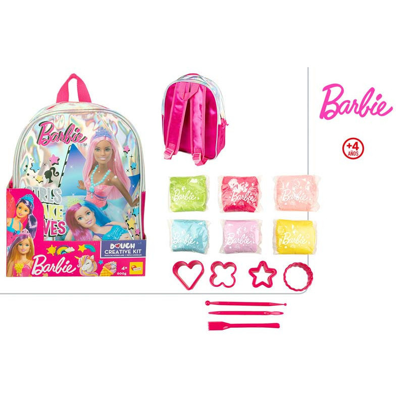 Lisciani - Barbie Set Mochila c/Pinturas y Escenas