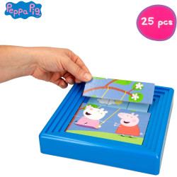 Peppa Pig - 8 Puzzles Infantiles 25 Piezas